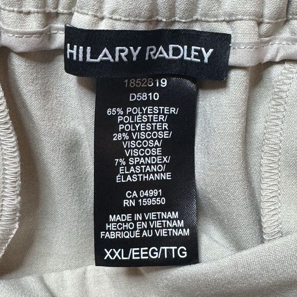 Hilary Radley Plus Size XXL Pull-On Slim Leg Pants Mid Rise with Pockets NWT - Picture 9 of 12